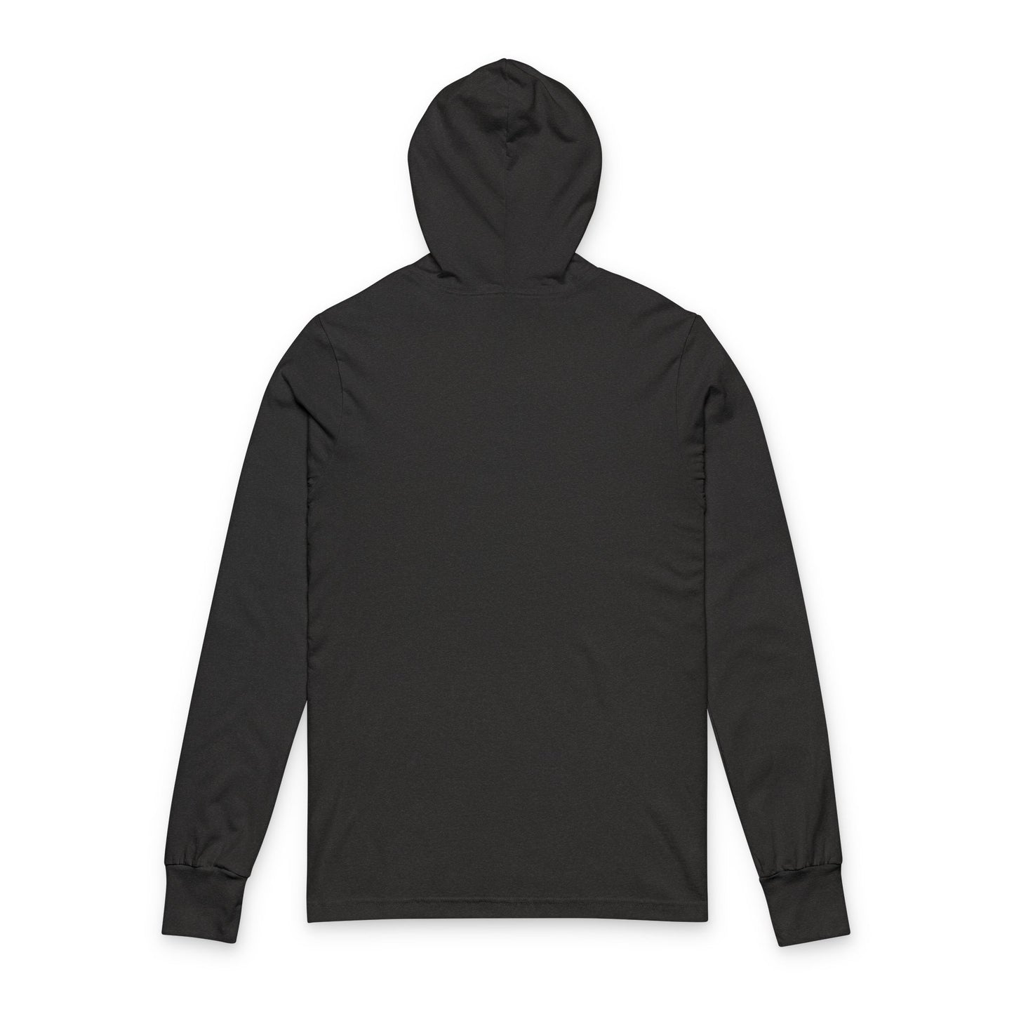 Unisex Hooded Long Sleeve Tee — "The Nook" Coffee & Cozy Reading Shirt