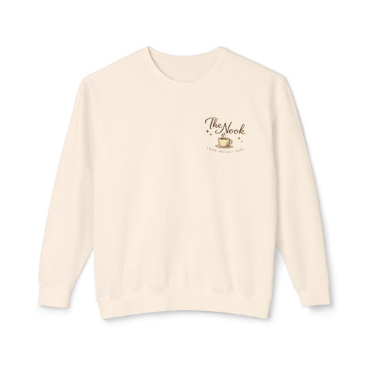 The Nook Coffee Crewneck Unisex Sweatshirt