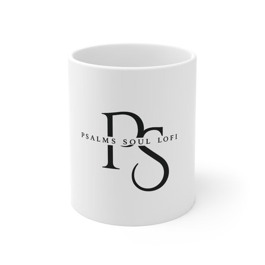 Psalms Soul Lofi Ceramic Mug — 11oz Inspirational Coffee Cup