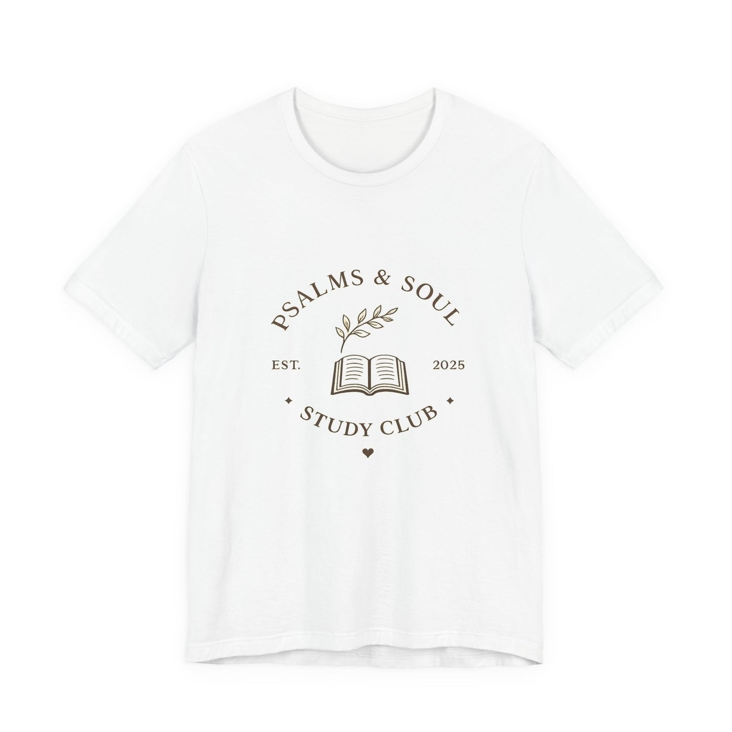 Psalms & Soul Study Club Women's T‑Shirt — Faith-Based Bible Study Tee
