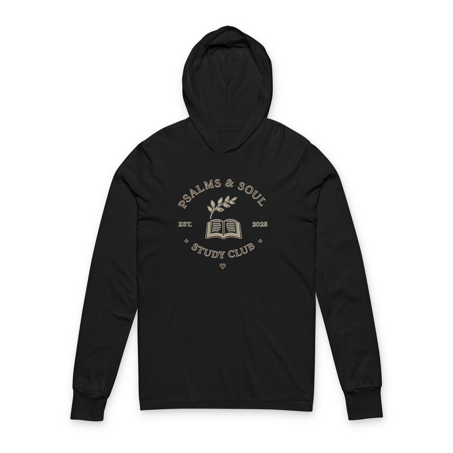 Psalms & Soul Study Club Unisex Hooded Long-Sleeve Tee