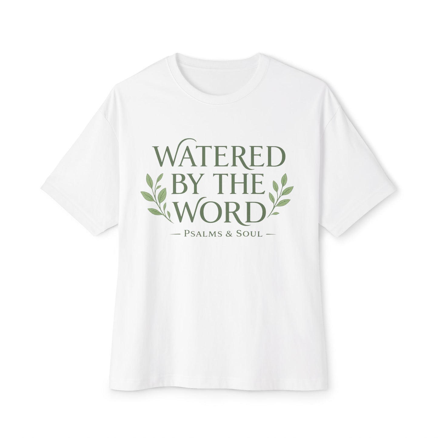 Watered By The Word Tee — Faith-Based Christian Graphic Shirt