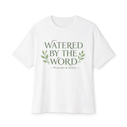 Watered By The Word Tee — Faith-Based Christian Graphic Shirt