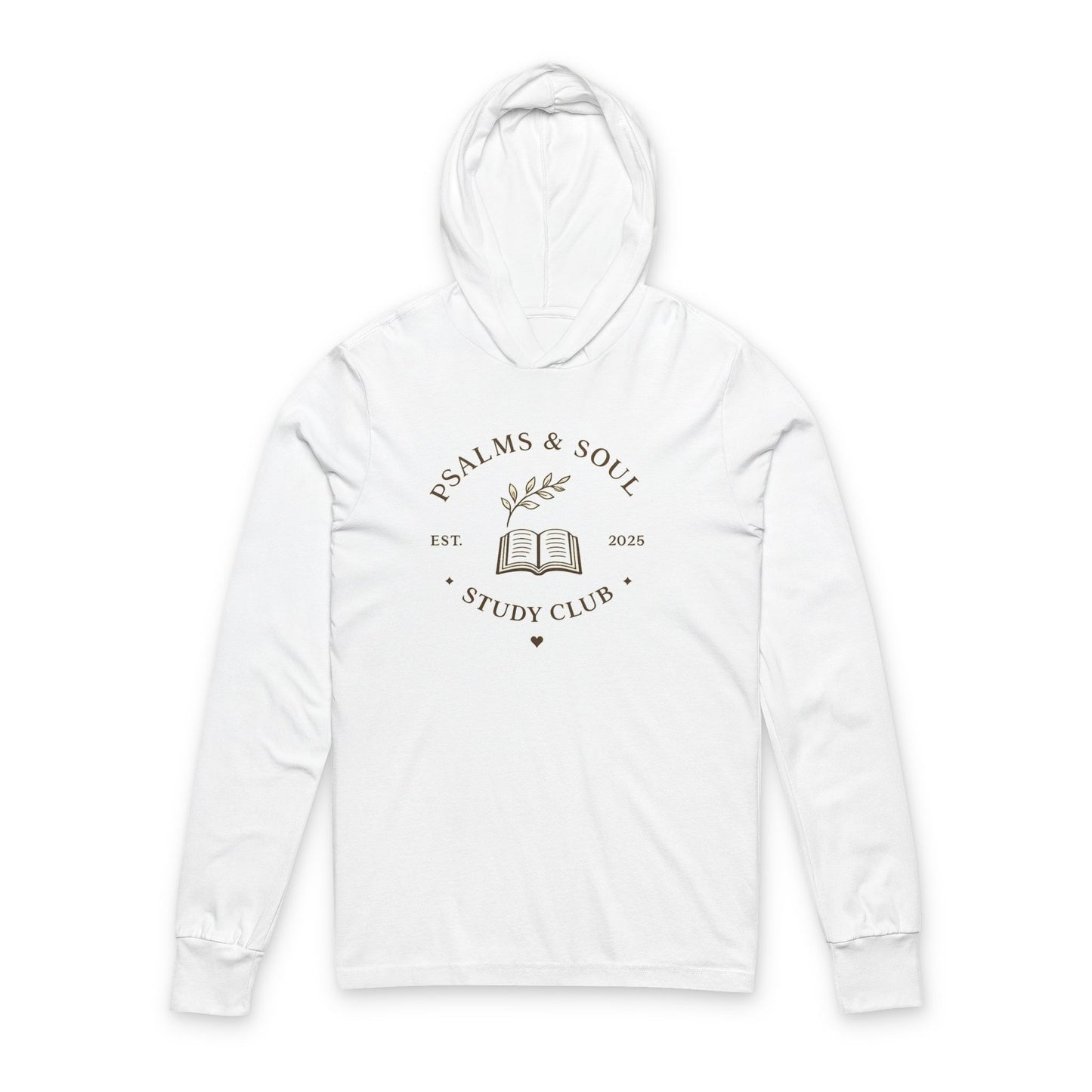 Psalms & Soul Study Club Unisex Hooded Long-Sleeve Tee