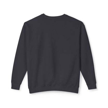 Cozy Reader Crewneck Sweatshirt — 'Coffee & Books, Perfect Day' Minimal Pocket Design