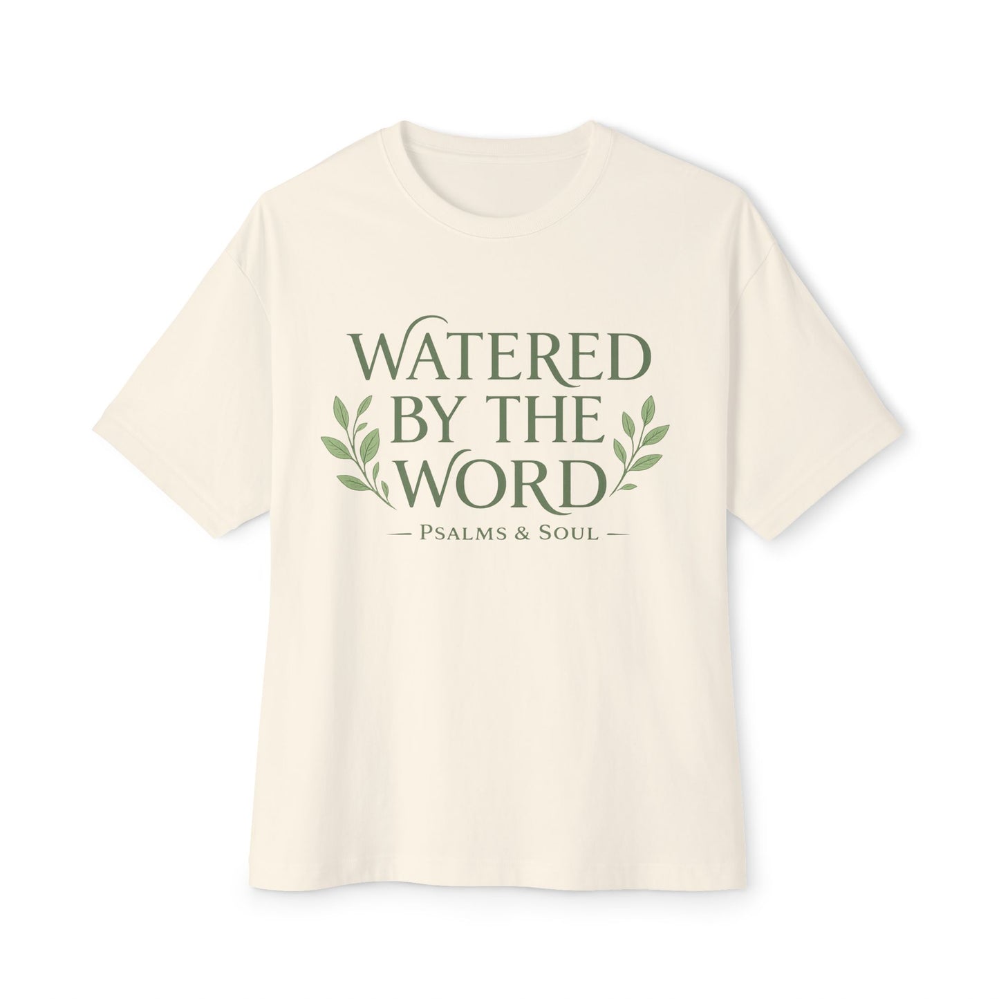Watered By The Word Tee — Faith-Based Christian Graphic Shirt