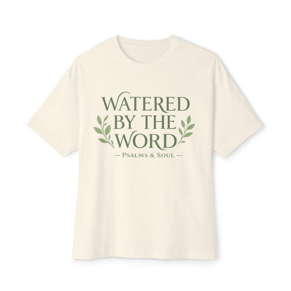 Watered By The Word Tee — Faith-Based Christian Graphic Shirt