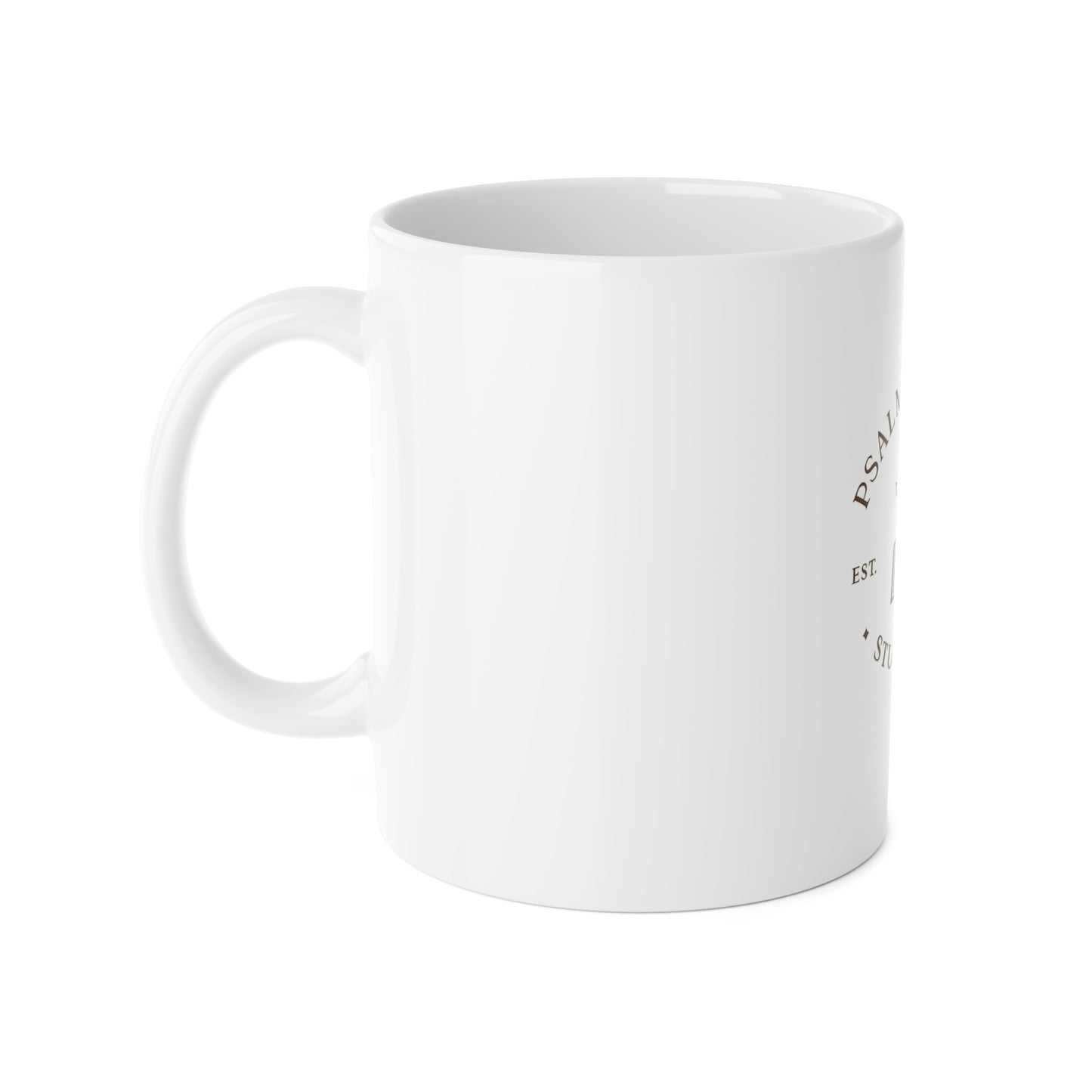 Psalms & Soul Study Club Mug — 11oz Ceramic Coffee Cup (Est. 2025)