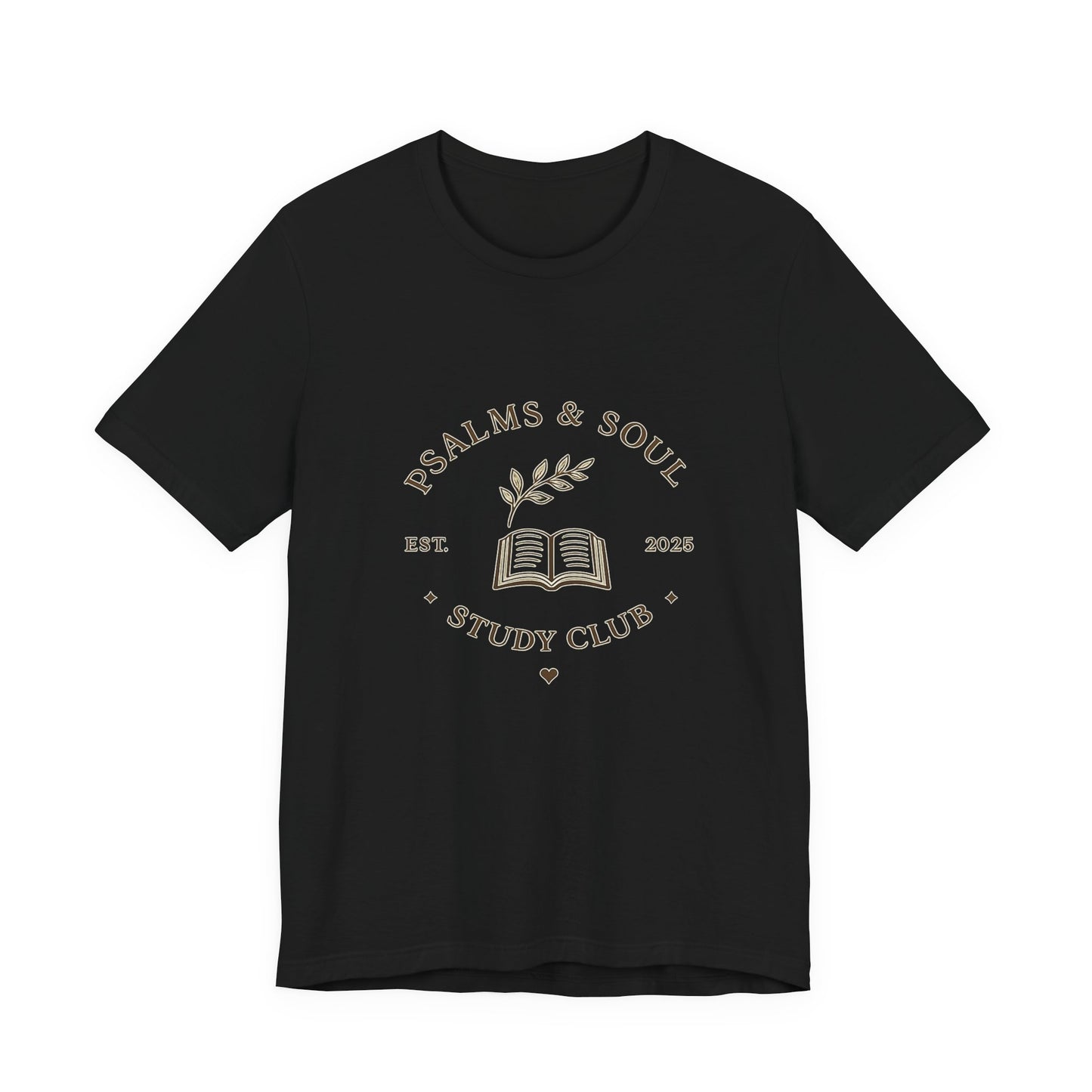 Psalms & Soul Study Club Women's T‑Shirt — Faith-Based Bible Study Tee