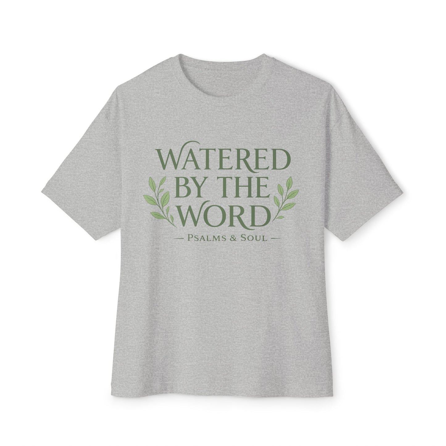 Watered By The Word Tee — Faith-Based Christian Graphic Shirt