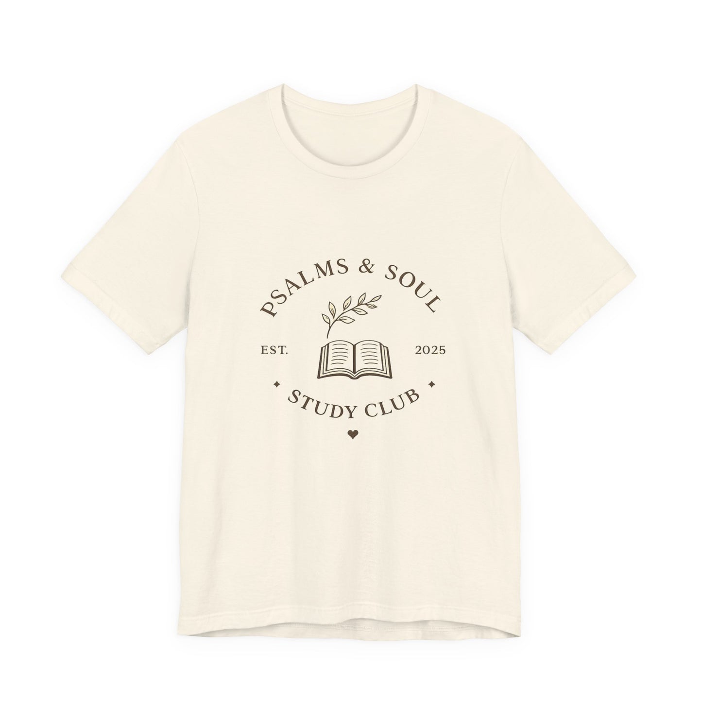 Psalms & Soul Study Club Women's T‑Shirt — Faith-Based Bible Study Tee